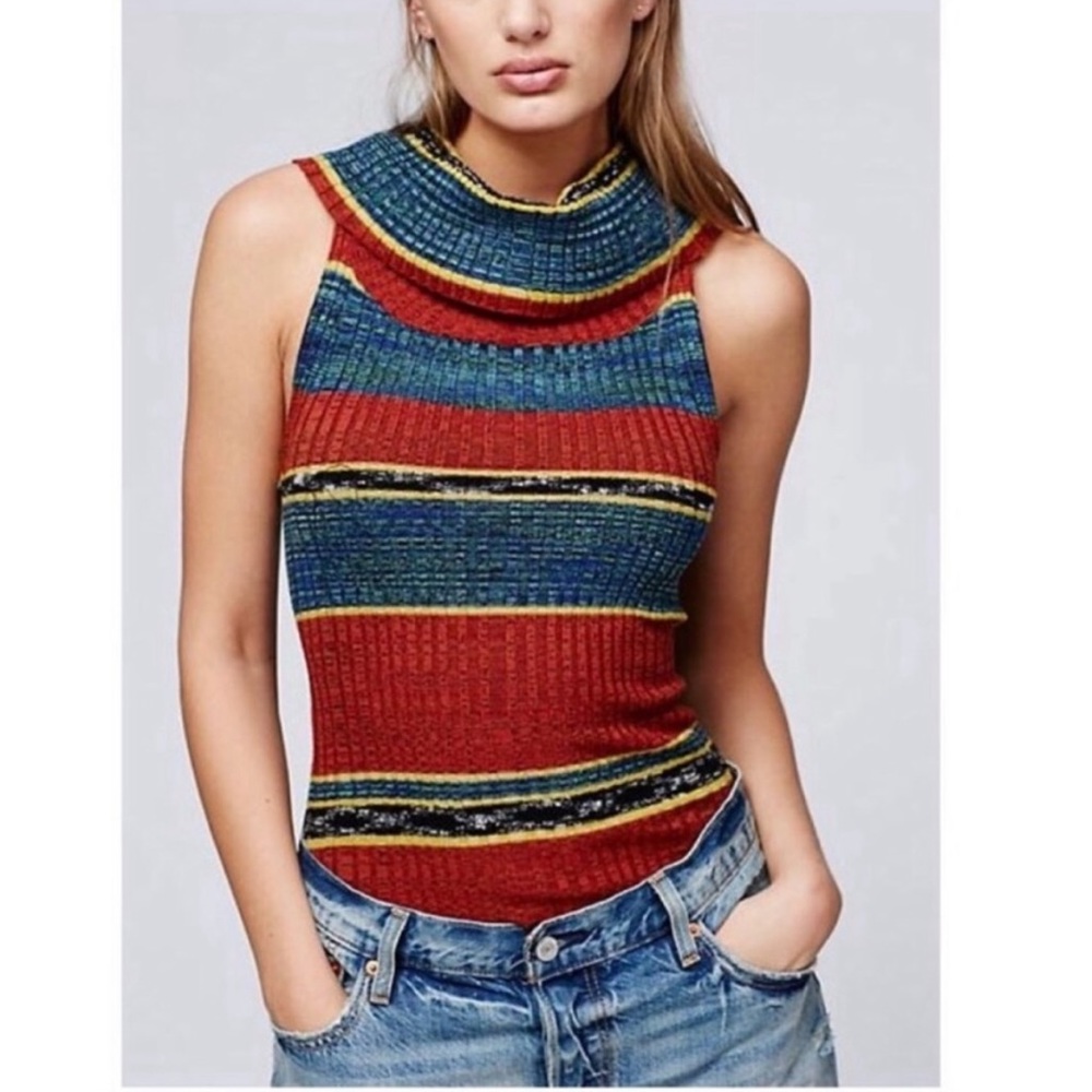 Free People Ribbed Top